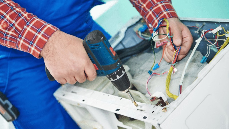 Turgutlu Siemens Siemens çamaşır makinesi kart tamiri – Su almama arızası orijinal parça ile giderildi. - Teknik servis örneği